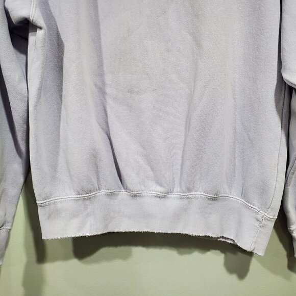 John Galt Sweatshirt Womens OS One Sz S Long Sleeve Pullover Purple Embroidered - Picture 3 of 12